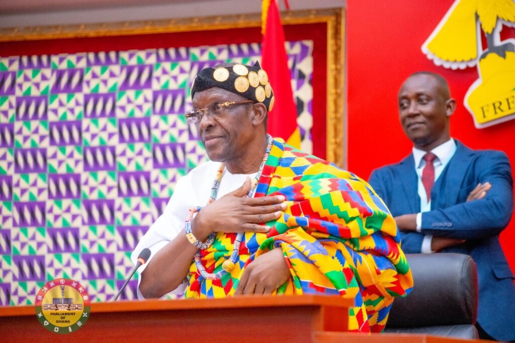 Speaker of Parliament Alban Kingsford Sumana Bagbin 