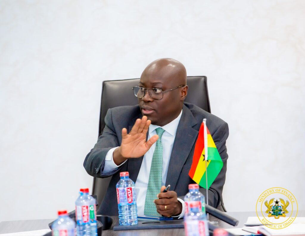 Hon. Dr Cassiel Ato Forson, Ghana’s Minister for Finance,
