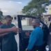 Ibrahim Mahama Gifts Azumah Nelson an SUV 13 Azumah Nelson, receiving his car gift from Sharaf Mahama and Anthony Joshua
