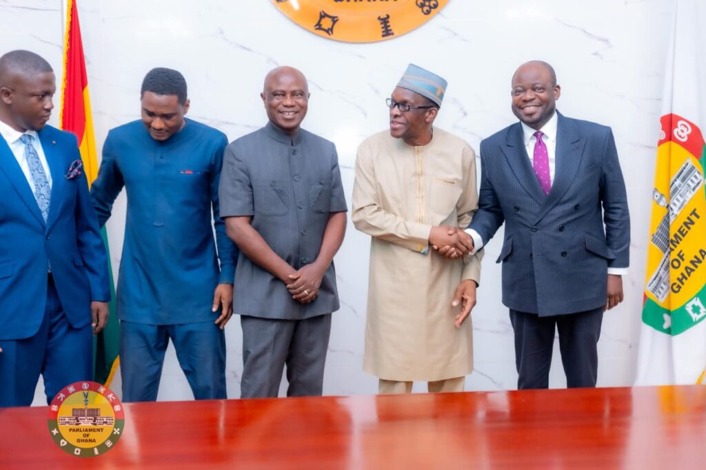 Speaker Bagbin Honoured with Scholarship by NiBS Delegation 3 FB IMG 1750357248476