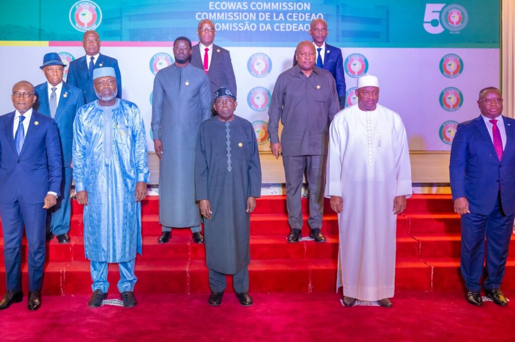 Group Picture of the Authority of ECOWAS Heads of State and Government