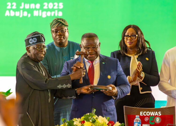 New ECOWAS Chairman Pledges Stronger Regional Unity 1 New ECOWAS Chairman Pledges Stronger Regional Unity