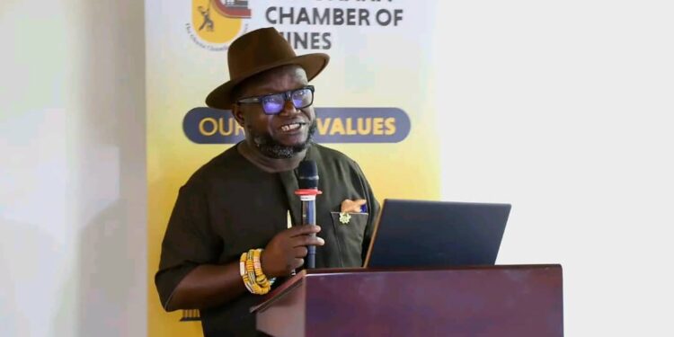 Chamber of Mines Warns Against Cutting Mining Lease Tenure 1 Ing. Dr. Kenneth Ashigbey, CEO of the Ghana Chamber of Mines