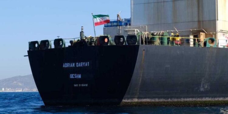 Iran Rushing to Export Oil Following Israeli Strikes 1 Iran Oil tanker