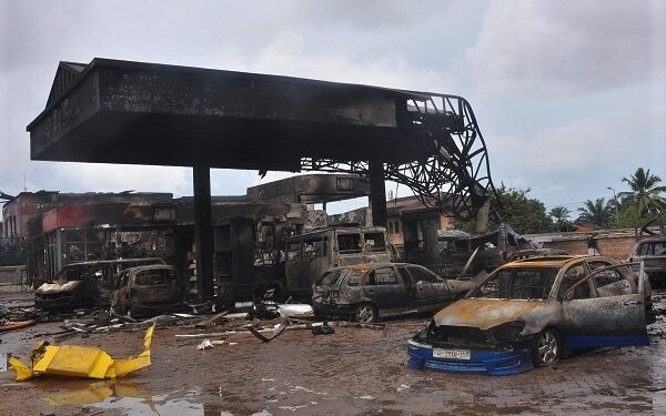 10 Years On: Ghana Still Awaits Justice, Accountability for June 3rd Disaster 1 A scene from the June 3rd 2015 Disaster