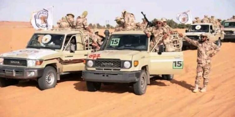 Sudan Accuses Haftar Forces Of Border Assault 1 Khalifa Haftar's Libyan forces that participated in a RSF-attack on the camp of-Sudan's Joint Forces near the border