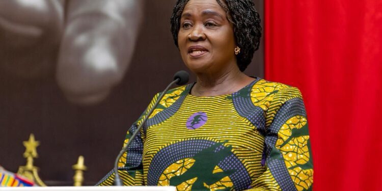 Vice President Champions Bold National Action against Drug Trafficking 1 Vice President of the Republic of Ghana, HE Professor Naana Jane Opoku Agyemang