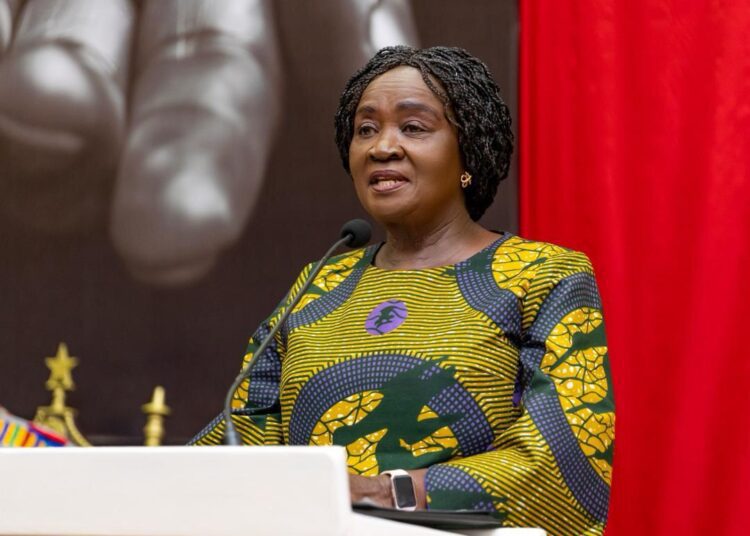 Vice President Champions Bold National Action against Drug Trafficking 1 Vice President of the Republic of Ghana, HE Professor Naana Jane Opoku Agyemang