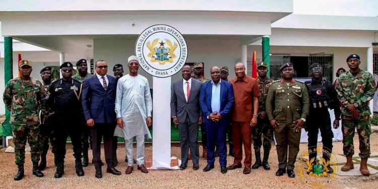 Government Launches National Anti-Illegal Mining Operations Secretariat 1 National Anti-Illegal Mining Operations Secretariat