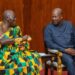 HE President John Dramani Mahama and Asantehene Nana Otumfuo Osei Tutu II