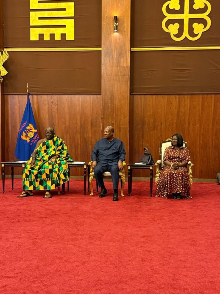 Otumfuo @Jubilee House