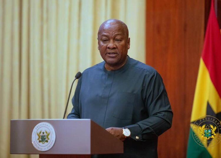 HE President John Dramani Mahama
