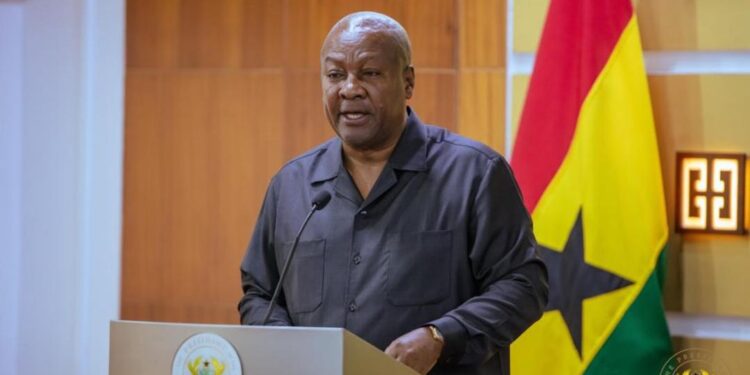 HE President John Dramani Mahama