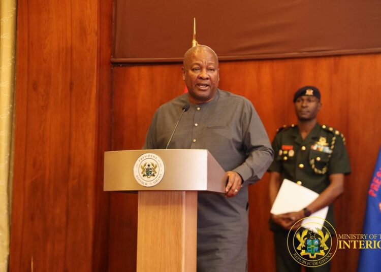 President Mahama Charged to Ruthlessly Tackle Corruption, Galamsey 1 HE President John Dramani Mahama