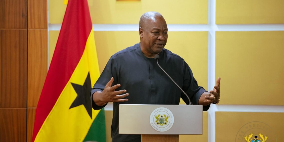 HE President John Dramani Mahama