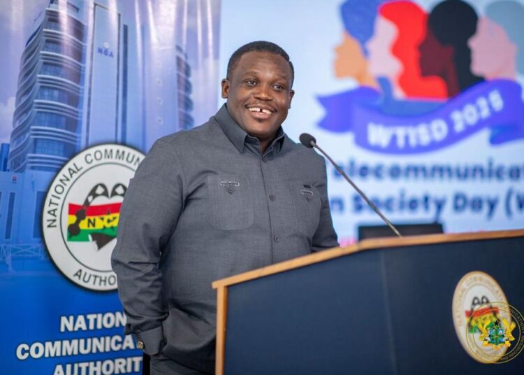 Hon. Samuel Nartey George, Ghana’s Minister of Communications, Digital Innovation and Technology