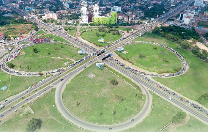 GHA Reduces Lanes at Tetteh Quarshie Interchange to Facilitate Expansion Works 3 Tetteh Quashie Interchange 3