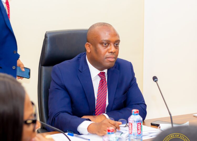 Deputy Minister for Finance and Member of Parliament for Asuogyaman, Hon. Thomas Ampem Nyarkoh