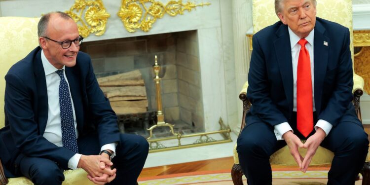 Merz Calls Trump "Key Person" To End Ukraine War