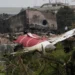 Parts of an Air India plane that crashed on Thursday are seen on top of a building in Ahmedabad, India, Friday, June 13, 2025.