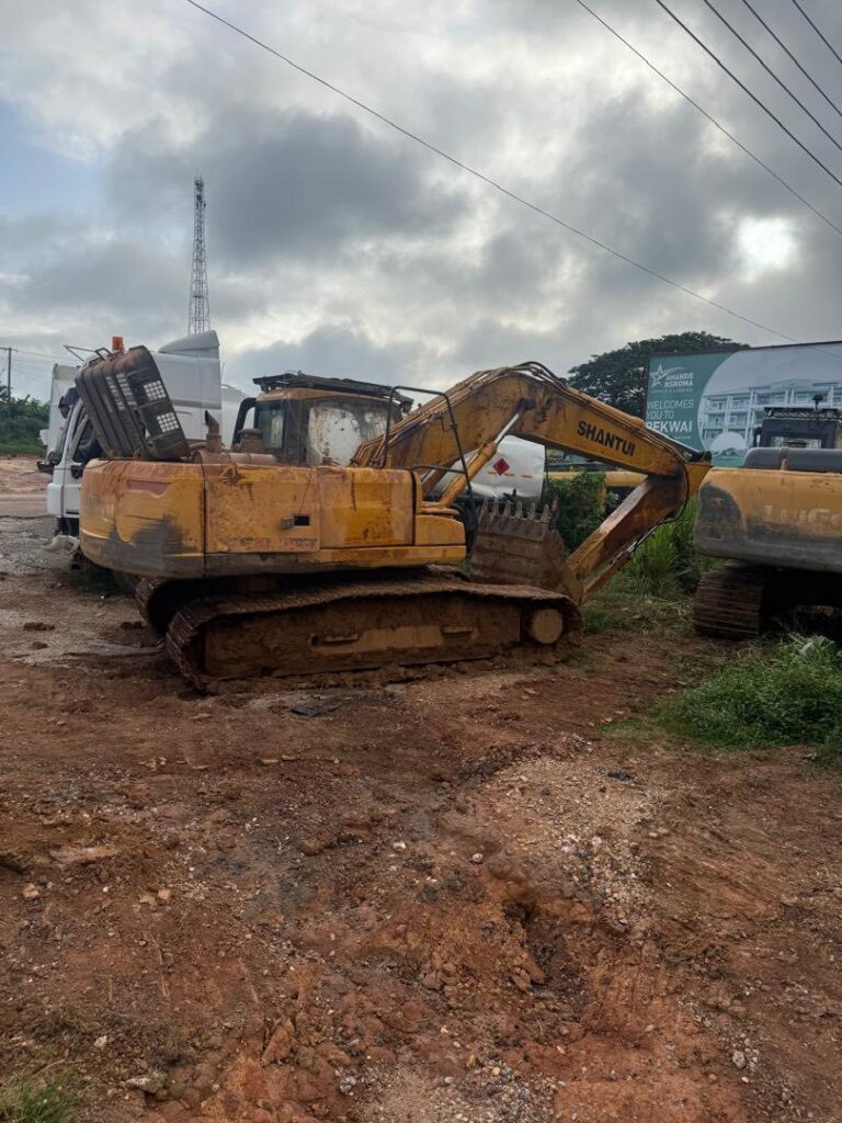 Escavators seized in galamsey clampdown