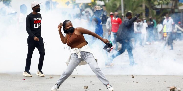 Kenya Police Accused After Protester Shot Dead