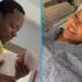 Michael Blackson Welcomes Child with His Fiancée 13 Michael Blackson with his newborn son and his fiancée, Rada Darling