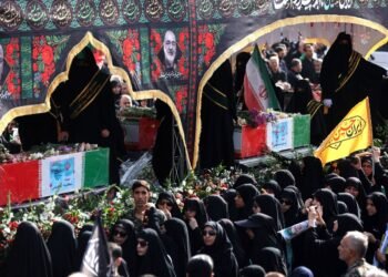 Iran Holds State Funeral For Officials Killed In Israeli Attacks