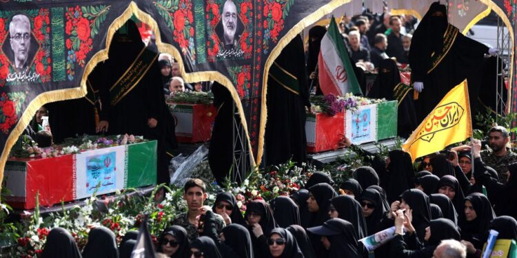 Iran Holds State Funeral For Officials Killed In Israeli Attacks 1 tehranfuneral 05 2025 06 28t045226z 1246829558 rc2gbfal9fg9 rtrmadp 3 iran nuclear funeral