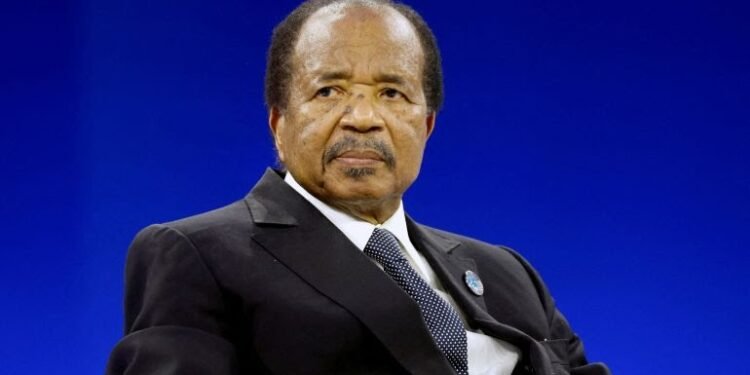 Cameroon's President, Paul Biya.