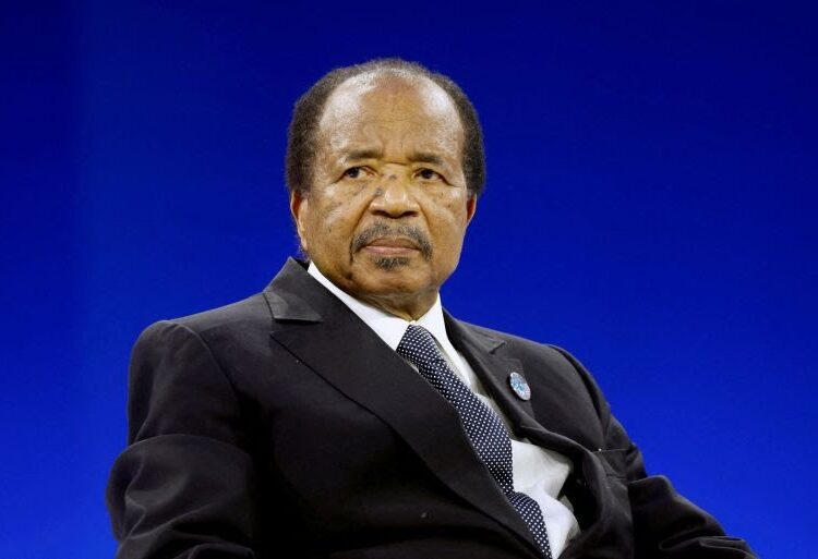 Cameroon's President, Paul Biya.