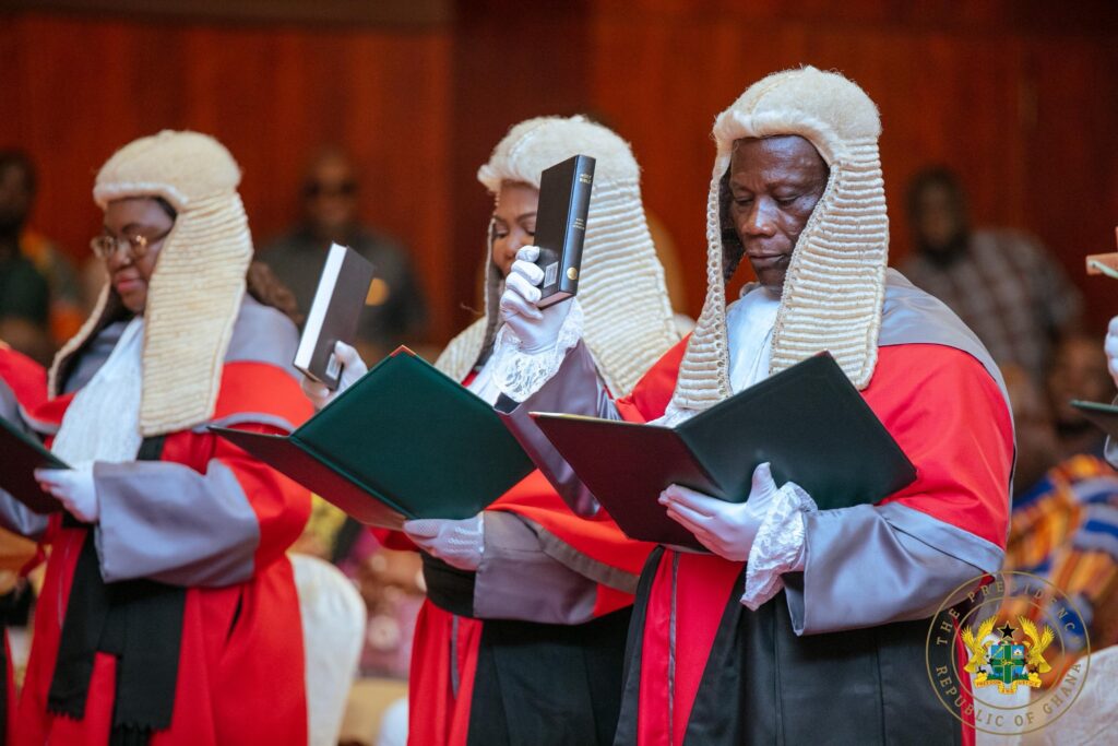 Mahama Swears in 7 Supreme Court Justices, Urges Judiciary to Champion Ghana’s National Reset 4 7 Supreme Court Judges 5