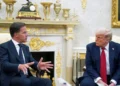MARK RUTTE AND TRUMP