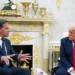 Ukraine Welcomes Trump's Plan To Send Weapons Via NATO 12 MARK RUTTE AND TRUMP