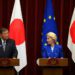 EU, Japan Vow To Deepen Trade And Defence Ties 14 European Commission President, Ursula von der Leyen and Japan's Premier, Shigeru Ishiba.
