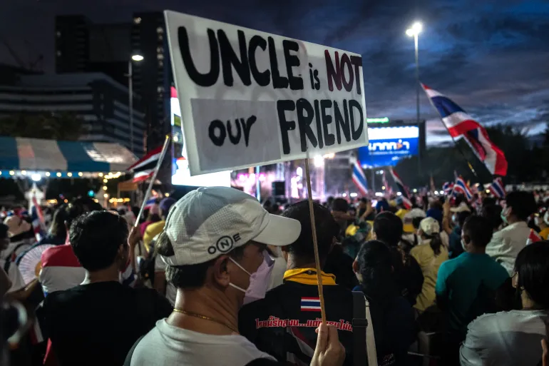 Thai Prime Minister Suspended 2 AFP 20250628 646E7XY v1 HighRes ThailandPoliticsProtest 1751355364
