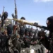 Al-Shabab Fighters Seize Key Somali Town Mahaas 11 Armed al-Shabab fighters ride on pickup trucks as they prepare to travel into the city.