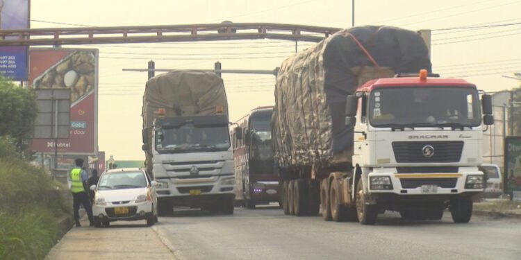 Some Axle Overload Vehicles