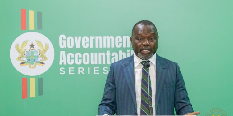 Attorney General Defends Plea Bargaining Deals in Loot Recovery 1 Ghana's Attorney-General and Minister for Justice, Dr. Dominic Akuritinga Ayine