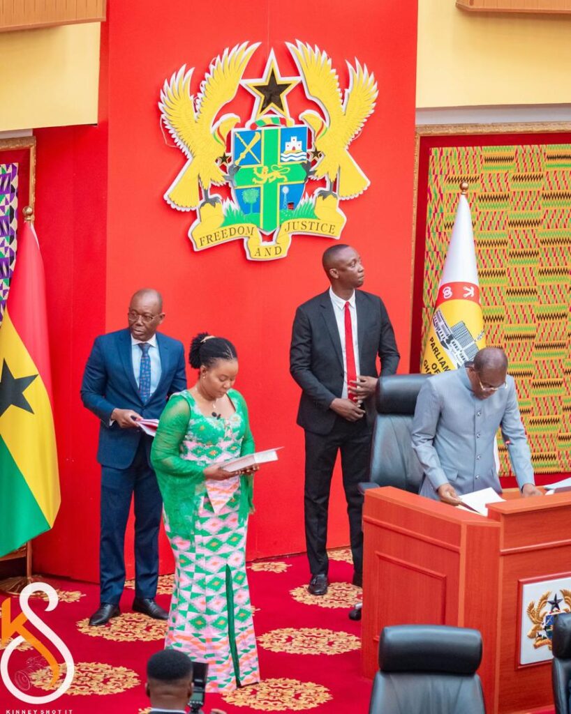 Ewurabena Aubynn Sworn In as MP for Ablekuma North 3 Ewurabena Aubynn @Swearing in 2