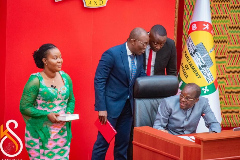 Ewurabena Aubynn @Swearing in