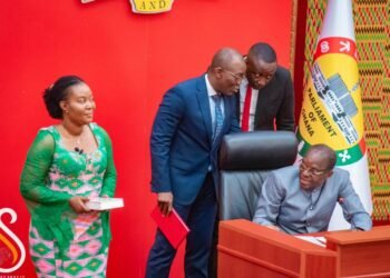 Ewurabena Aubynn Sworn In as MP for Ablekuma North 2 Ewurabena Aubynn @Swearing in