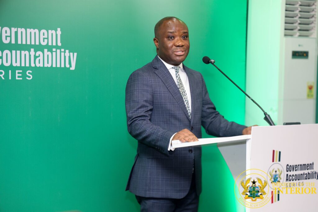 Minister for Government Communications and Presidential Spokesperson, Hon. Felix Kwakye Ofosu