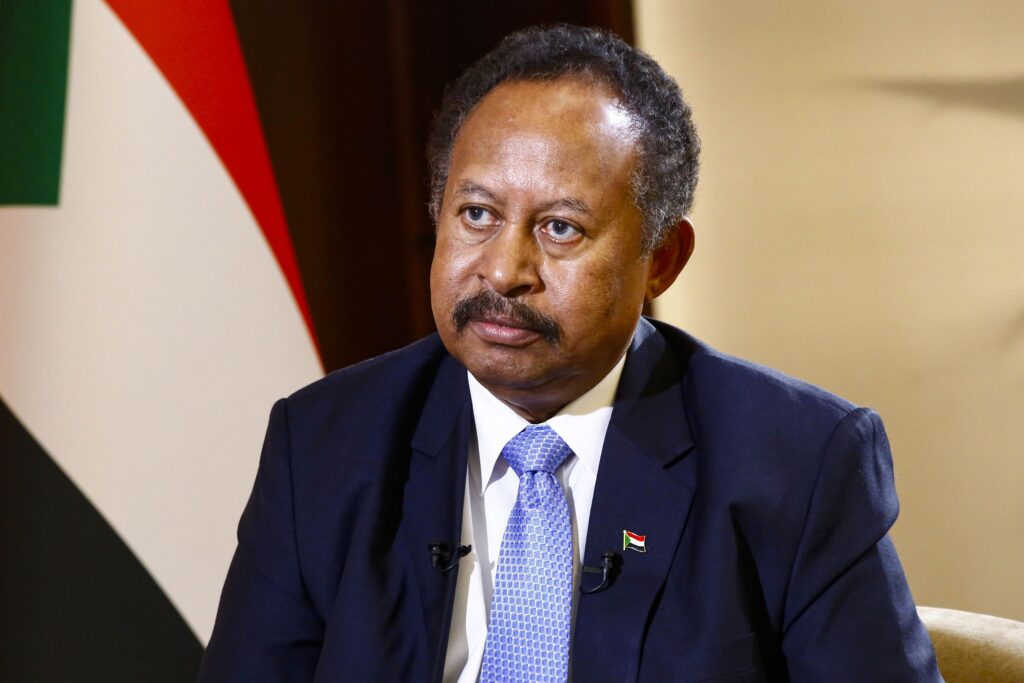 Egypt-U.S. Rift Stalls Quad Sudan Talks 2 Former Prime Minister Abdallah Hamdok