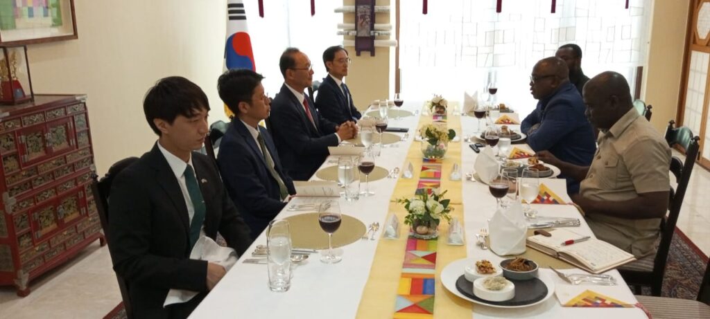 Ghana, Korea Forge Stronger Climate Alliance to Drive Sustainable Growth 3 Ghana Korea Climate meeting