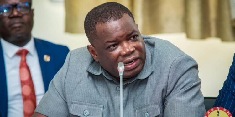 Minister for Roads and Highways, Hon. Kwame Governs Agbodza