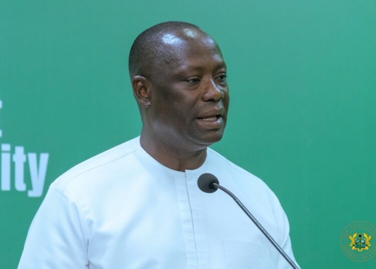 Local Content Drive in Mining Sector Gains Momentum 1 Hon. Emmanuel Armah Kofi Buah, Minister for Lands and Natural Resources