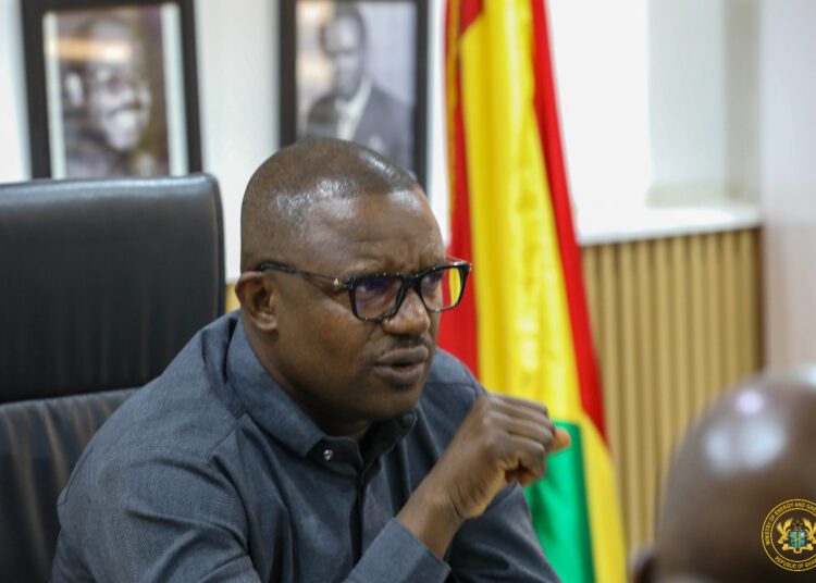 Jinapor Outlines Plan to Retrieve ECG Containers 1 Hon. John Abdulai Jinapor, Minister for Energy and Green Transition,