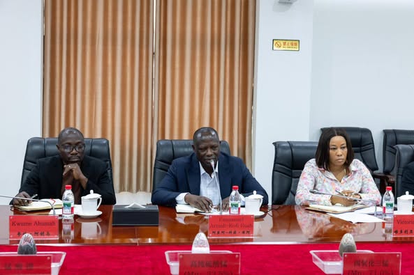Ghana Poised to Kickstart Nsuta-Tarkwa Manganese Refinery Project 2 Lands Minister @China 2