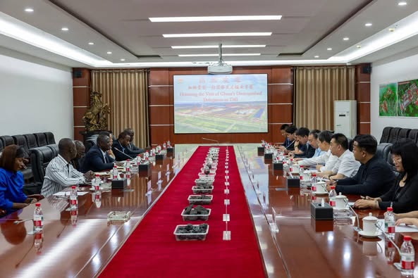 Ghana Poised to Kickstart Nsuta-Tarkwa Manganese Refinery Project 4 Lands Minister @China 4